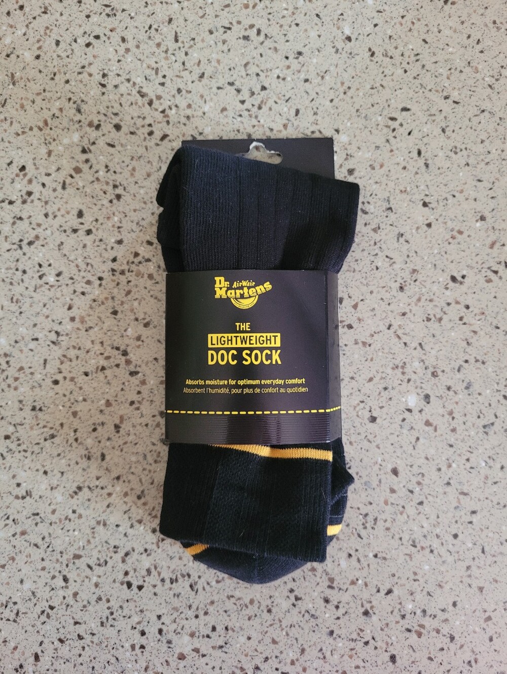 1 Pair Dr Martens Mens S/M Size 3-8 Womens 5-9.5 The Lightweight Doc Boot Sock